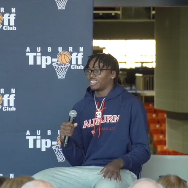 Auburn Men's Basketball Forward Sebastian Williams-Adams