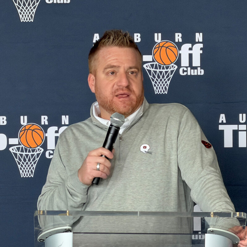 Auburn Head Football Coach, Alex Golesh